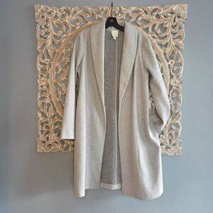 Joie Long Grey Blazer Duster Size Large